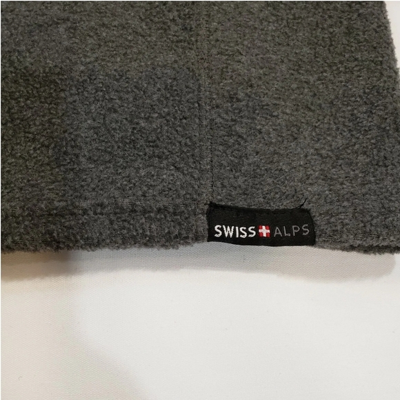 Swiss Alps 1/4 Zip Arctic Fleece Jacket Men's Large Warm & Cozy! - Picture 5 of 5